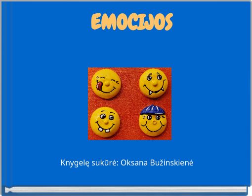 Front cover of 'EMOCIJOS' 