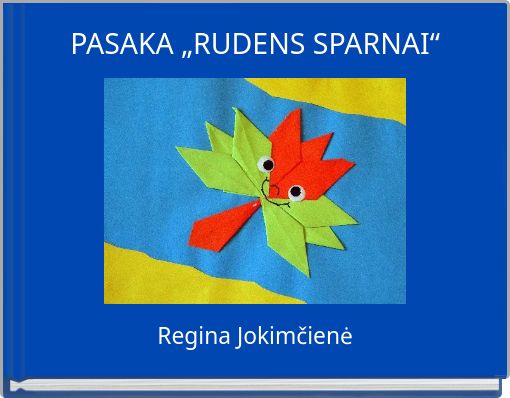 Front cover of 'PASAKA „RUDENS SPARNAI“' 