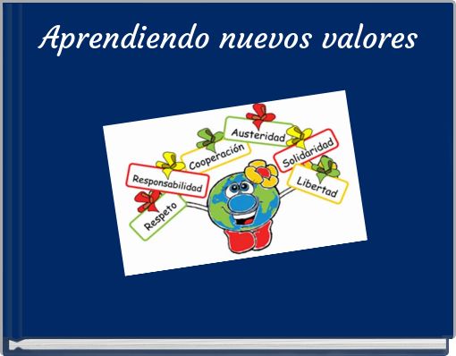 Front cover of 'Aprendiendo nuevos valores' 