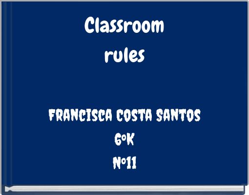 Classroom rules