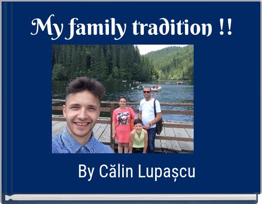 Book Cover for: My family tradition !!