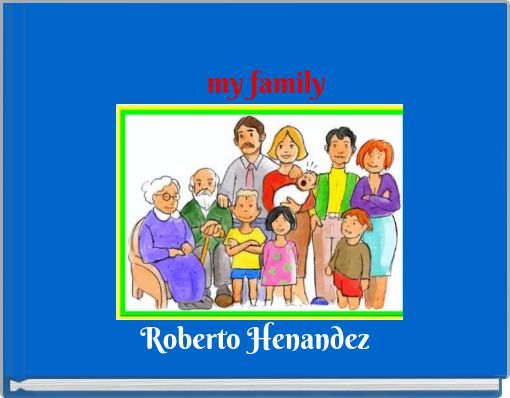 Front cover of 'my family' 