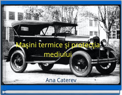 Maşini termice şi protecţia mediului