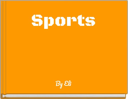 Front cover of 'Sports' 