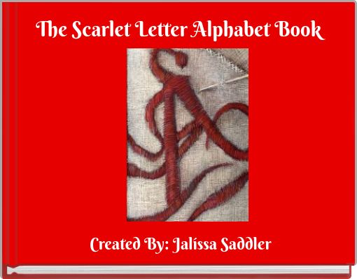 Front cover of 'The Scarlet Letter Alphabet Book' 