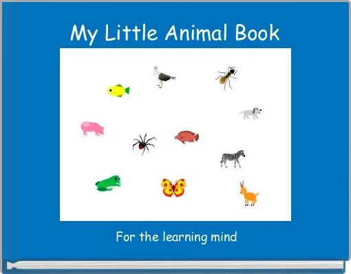 Front cover of 'My Little Animal Book' 