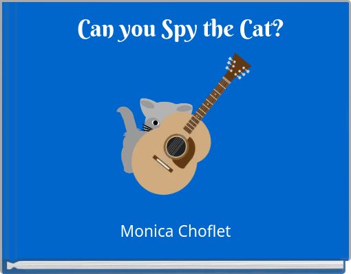 Front cover of 'Can you Spy the Cat?' 