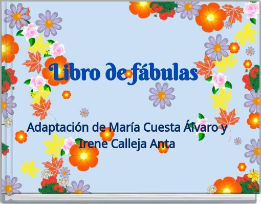 Front cover of 'Libro de fábulas' 