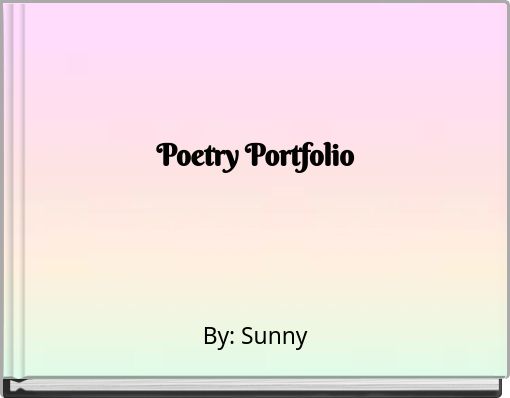 Front cover of 'Poetry Portfolio' 