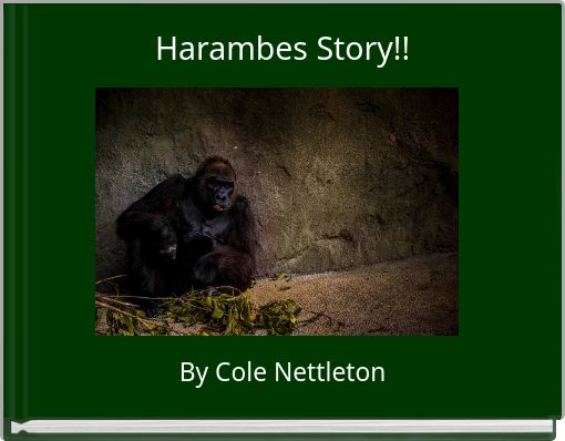 Book Cover for: Harambes Story!!