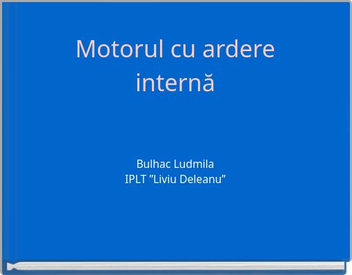 Motorul cu ardere internă