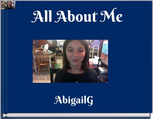 Front cover of 'All About Me' 