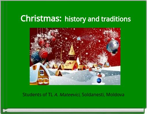 Front cover of 'Christmas: history and traditions' 