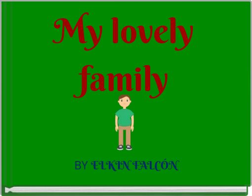 Front cover of 'My lovely family' 