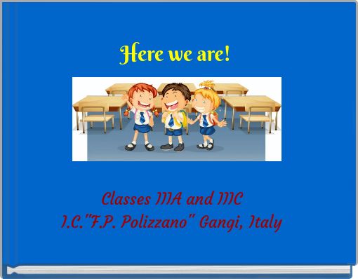 Book Cover for: Here we are!