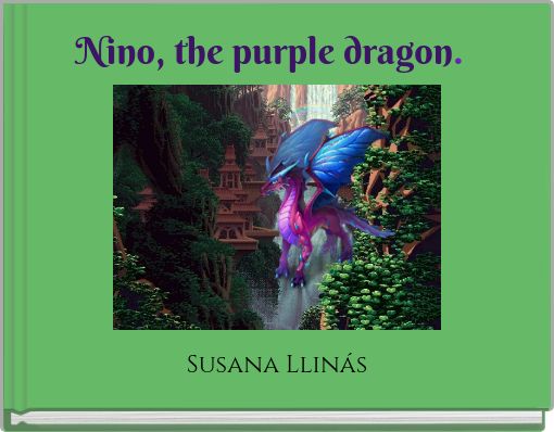 Front cover of 'Nino, the purple dragon.' 