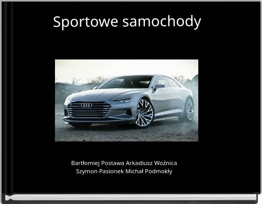 Front cover of 'Sportowe samochody' 