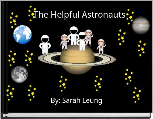 Front cover of 'The Helpful Astronauts' 