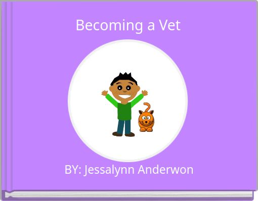 Front cover of 'Becoming a Vet' 