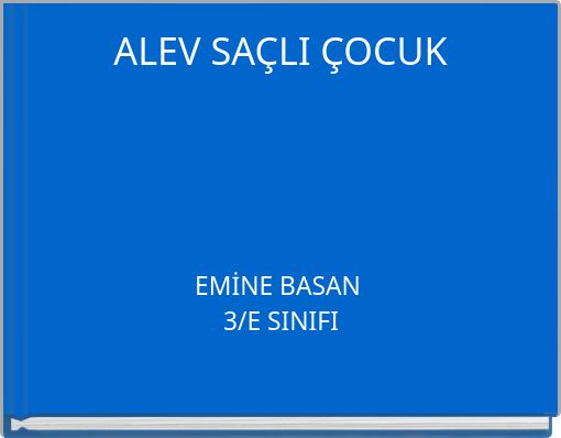 ALEV SAÇLI ÇOCUK