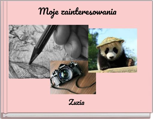 Front cover of 'Moje zainteresowania' 
