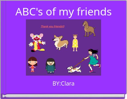 ABC's of my friends