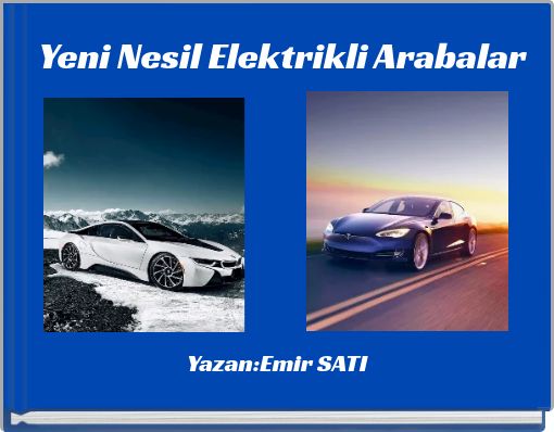 Front cover of 'Yeni Nesil Elektrikli Arabalar' 