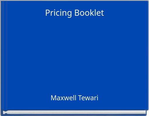 Pricing Booklet