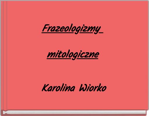 Frazeologizmy mitologiczne