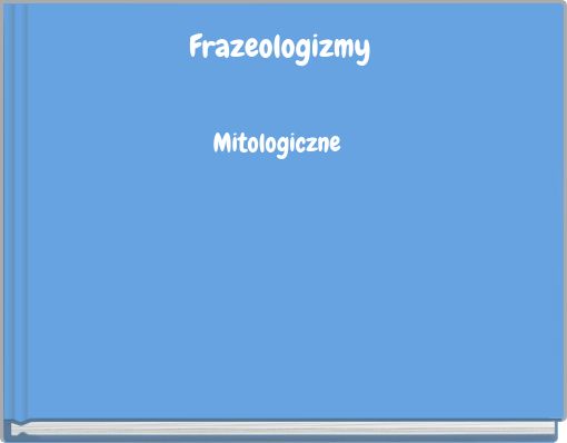 Frazeologizmy