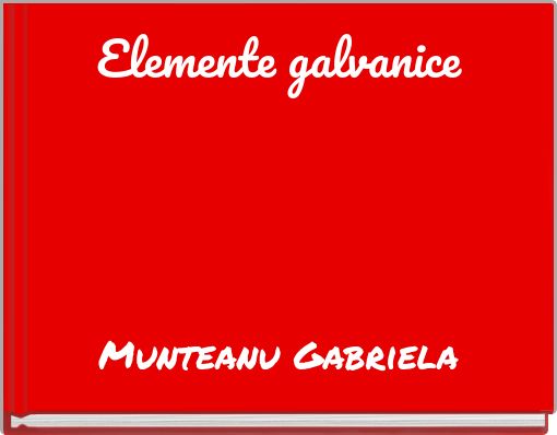 Elemente galvanice