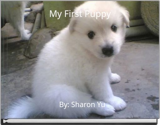 Book Cover for: My First Puppy