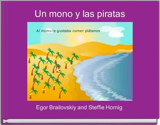 Front cover of 'Un mono y las piratas' 