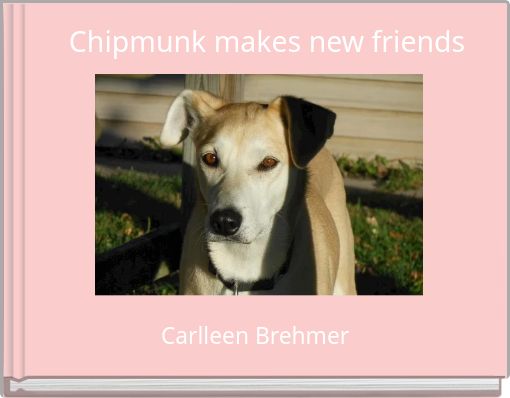 Front cover of 'Chipmunk makes new friends' 