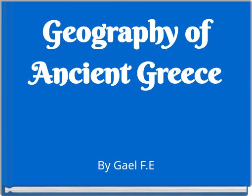 Geography of Ancient Greece