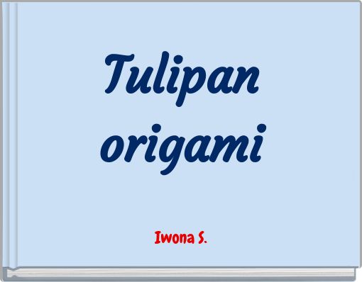 Tulipan origami