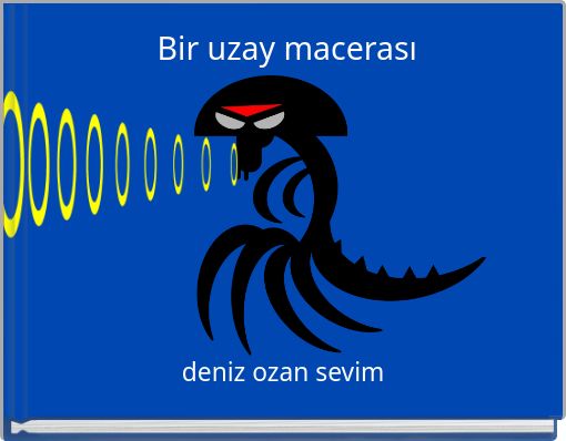 Front cover of 'Bir uzay macerası' 