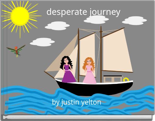 Front cover of 'desperate journey' 