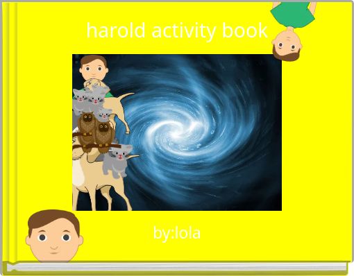 Book Cover for: harold activity book