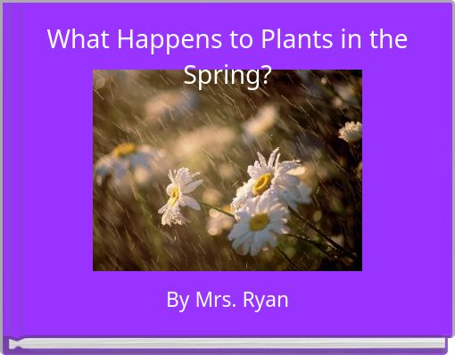 What Happens to Plants in the Spring?