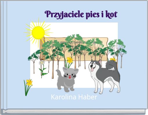 Przyjaciele pies i kot