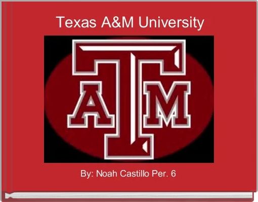 Front cover of 'Texas A&M University' 