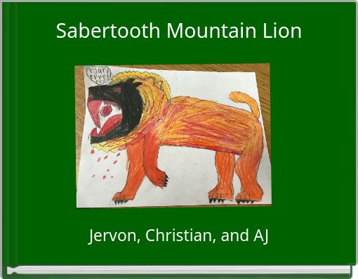 Sabertooth Mountain Lion