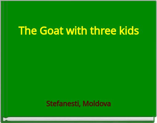 Book Cover for: The Goat with three kids