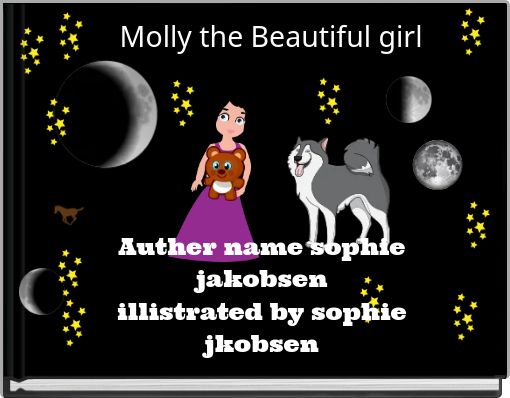 Front cover of 'Molly the Beautiful girl' 