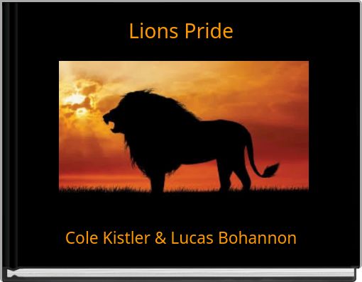 Front cover of 'Lions Pride' 