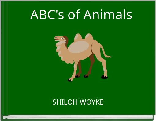 ABC's of Animals