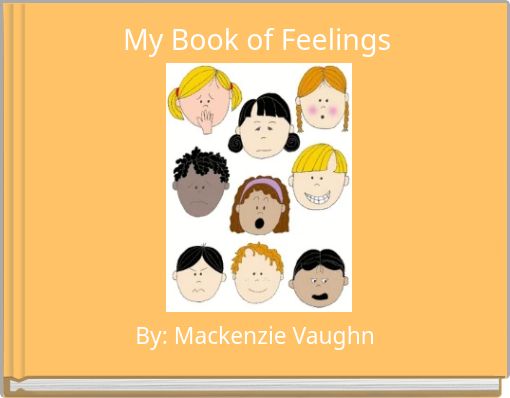 Front cover of 'My Book of Feelings' 