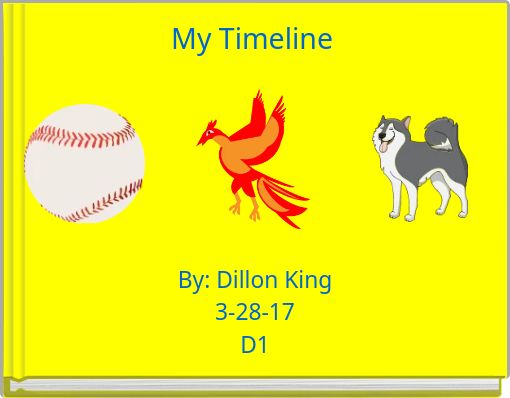 Front cover of 'My Timeline' 