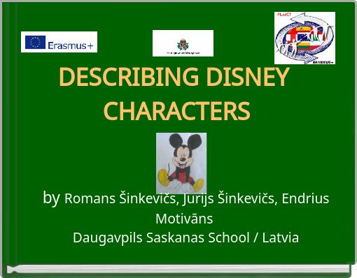 DESCRIBING DISNEY CHARACTERS